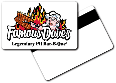 loyalty card in PVC